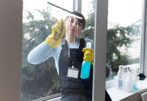 Nettoyage de vitres intérieures et extérieures à Nançay